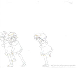 CLAMP Campus Detectives OP Anime Cel  Set CLAMP School Detectives Animation Cel