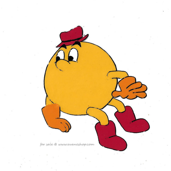 Pac Man Cartoon Cel Animation Cel Vintage Pacman Hanna Barbera