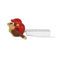 Donkey Kong Diddy Kong Rolling Figure Nintendo Wii Wiimote Toy 2008 Loose