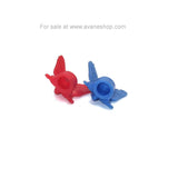 Pokemon Venomoth Figure Pair Pencil Topper Japanese Blue and Red Set Keshi Toys