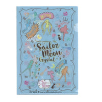Sailor Moon Crystal Chocola BB Mini Clearfile Folder Blue Clear File Promo