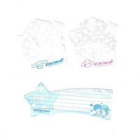 Official Sanrio Cinnamoroll and Little Twin Stars Individual Stationery Sheets 3 piece set 00s