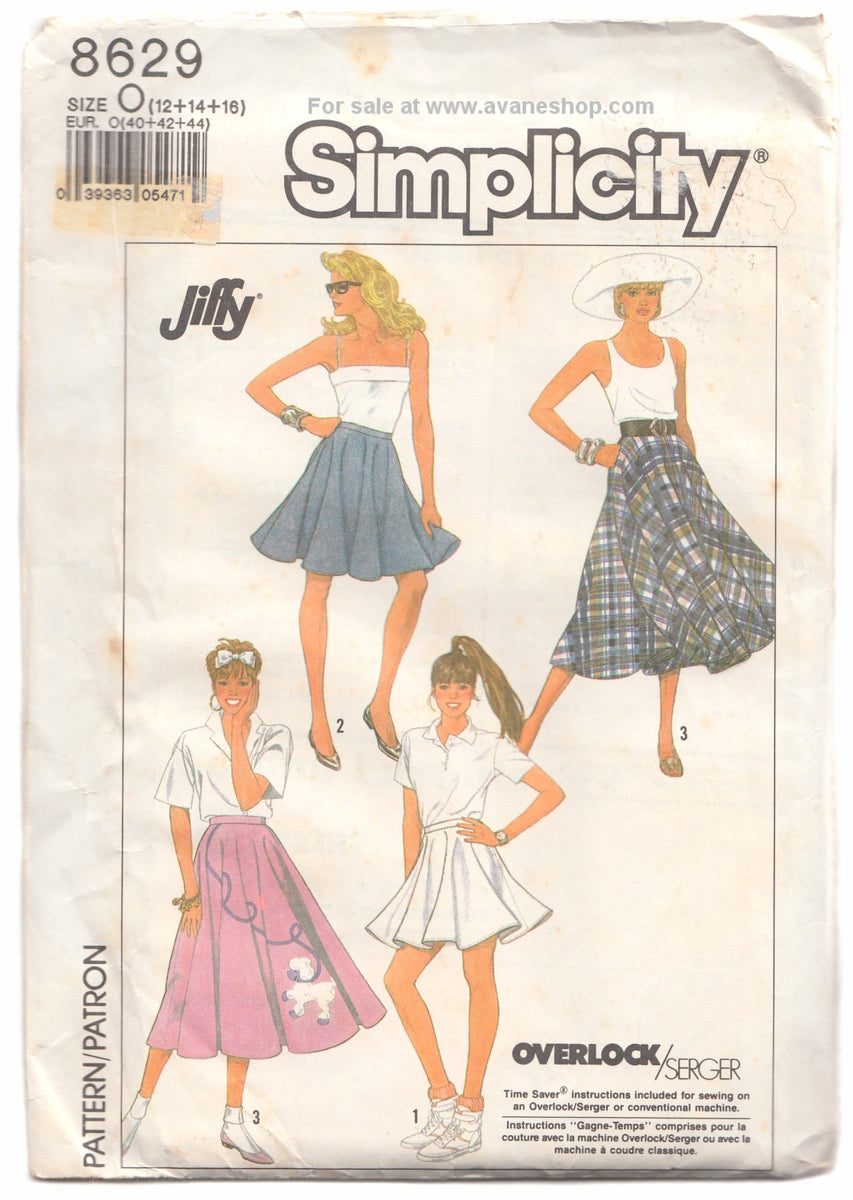 Circle skirt size 16 sales
