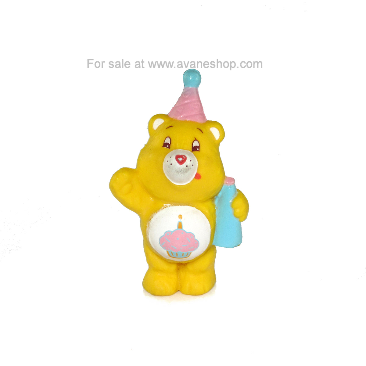 Vintage Care Bears Birthday Bear Ready for a Party Figure for sale