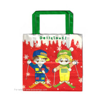 Delicious! Manga Furoku Small Gift Bag Cute Snowman and Snow Nakayoshi Yui Ayumi