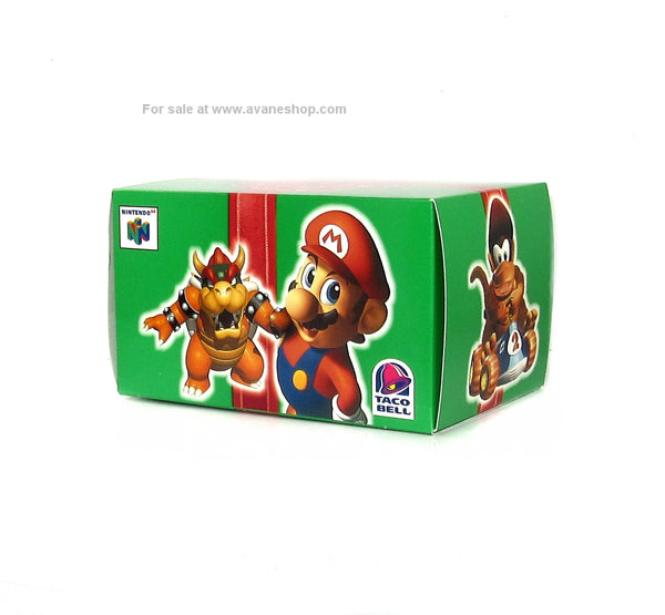 Rare Nintendo N64 Promo Gift Box Mario 64 Starfox 64 Donkey Kong 1997 Taco Bell