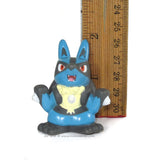 Official Nintendo Pokemon Kids Lucario Figure Toy Bandai Finger Puppet