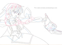 Rozen Maiden Anime Cel Sketch Suiseiseki with Watering Can Animation Sketch Douga
