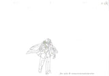 Black Jack Anime Cel and Douga Sketch Tezuka Animation Cel