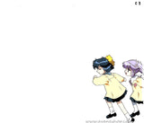 CLAMP Campus Detectives OP Anime Cel Set 2 CLAMP School Detectives Animation Cel Nagisa Utako