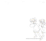 CLAMP Campus Detectives OP Anime Cel Set 2 CLAMP School Detectives Animation Cel Nagisa Utako