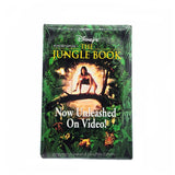 90s Disney The Jungle Book Live Action Movie Rectangular Promo Button 1994
