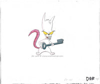 Earthworm Jim Cartoon Cel Evil the Cat Holding Key Original Animation Production Cel D44