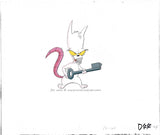 Earthworm Jim Cartoon Cel Evil the Cat Holding Key Original Animation Production Cel D44