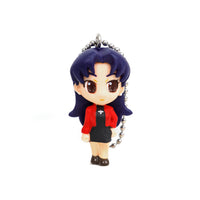 Neon Genesis Evangelion Misato Figure Keychain Charm Petit Eva New and Sealed