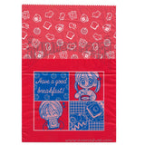 Red Plastic bag with art from the Manga Good Morning Call.