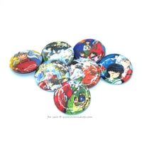 Inuyasha Mini Button Set of Seven D