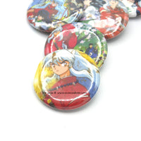Inuyasha Mini Button Set of Seven D