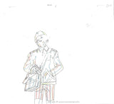 Kite Anime Cel and Douga Sketch Oburi Animation Art