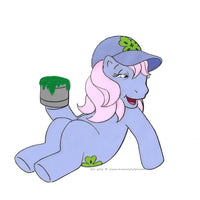 My Little Pony Cel Clover Hand Painted Cartoon Animation Cel Pony Tales