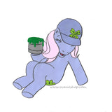 My Little Pony Cel Clover Hand Painted Cartoon Animation Cel Pony Tales 2