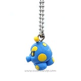 Mario Galaxy Octoomba Figure Keychain Charm Strap Swing Takara Tomy