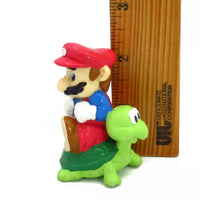 Vintage Nintendo Super Mario Brothers Figure Mario Jumps Koopa 1989 Applause PVC Toy