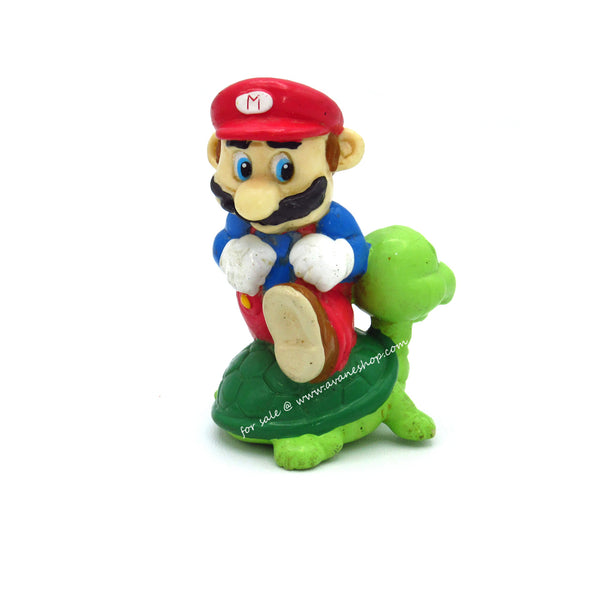 Vintage Nintendo Super Mario Brothers Figure Mario Jumps Koopa 1989 Applause PVC Toy
