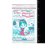 Naisho No Princess Manga Furoku Zip Bag Ribon 90s Megumi Mizusawa Secret Princess