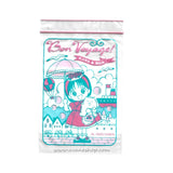 Naisho No Princess Manga Furoku Zip Bag Ribon 90s Megumi Mizusawa Secret Princess