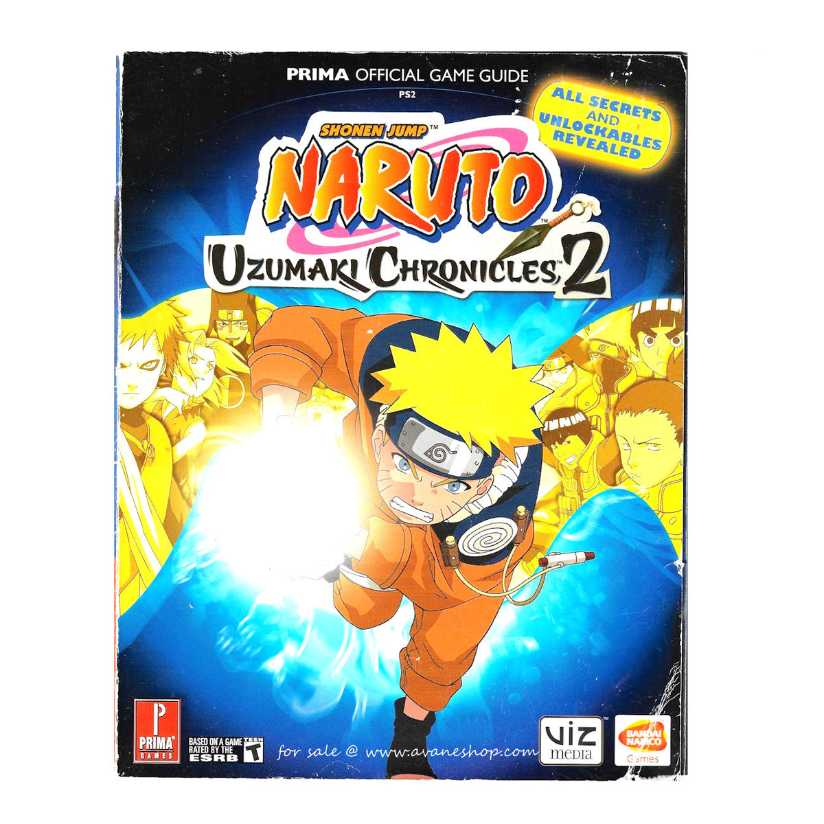 P2 Guide Naruto Uzumaki Chronicles 2 PS2 Guide Prima Strategy Guide – Avane Shop