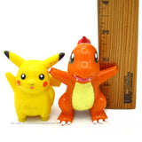 Official Pokemon Pikachu and Charmander Bakery Crafts Figure Set 2000 Nintendo D