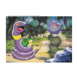 Japanese Pokemon Postcard Ekans, Caterpie, Koffing Post Card Official Nintendo