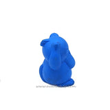 Pokemon Psyduck Figure Japanese dark Blue Eraser Toy