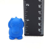 Pokemon Psyduck Figure Japanese dark Blue Eraser Toy