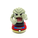 Pokemon Geodude Finger Forces Talking Figure Toy Tiger 2000 Working