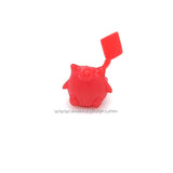 Pokemon Clefairy Figure Pencil Topper Japanese Red Keshi Eraser Toy