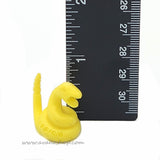Pokemon Ekans Figure Pencil Topper Japanese Yellow Keshi Eraser Toy