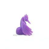 Pokemon Fearow Figure Pencil Topper Japanese Purple Keshi Eraser Toy