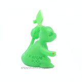 Green pokemon keshi figure of Charmeleon.