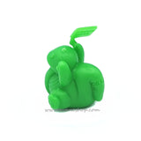 Pokemon Lickitung Figure Pencil Topper Japanese Green Keshi Eraser Toy