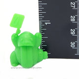 Pokemon Lickitung Figure Pencil Topper Japanese Green Keshi Eraser Toy