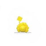 Pokemon Gastly Figure Pencil Topper Japanese Yellow Keshi Eraser Toy