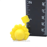 Pokemon Gastly Figure Pencil Topper Japanese Yellow Keshi Eraser Toy