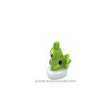 French Pokemon Larvitar Embrylex Miniature Porcelain Figure Figurine