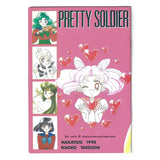 Sailor Moon Furoku Pink Memo Book Nakayoshi 1992 Notebook Inners Tuxedo Mask Luna D