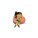 Vintage Sailor Moon Enamel Pin Sailor Jupiter Heart Kanebo Official Japan