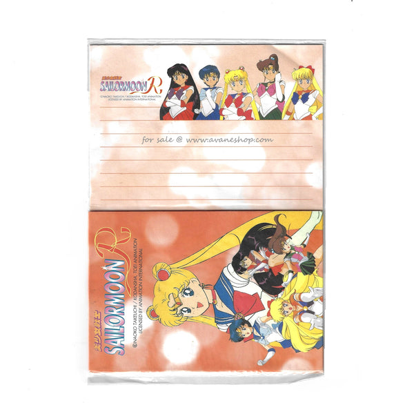 Vintage Sailor Moon R Stationery Letter Set Animation International New and Sealed