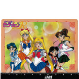 Sailor Moon R Banpresto Card Orange Inner Senshi Jumbo Oversized Card Shitjiki