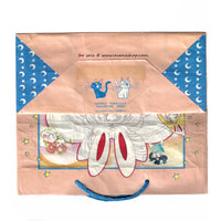 Japanese Sailor Moon Furoku Paper Gift Bag Nakayoshi 1994 Inners Chibiusa Bunny Ears D